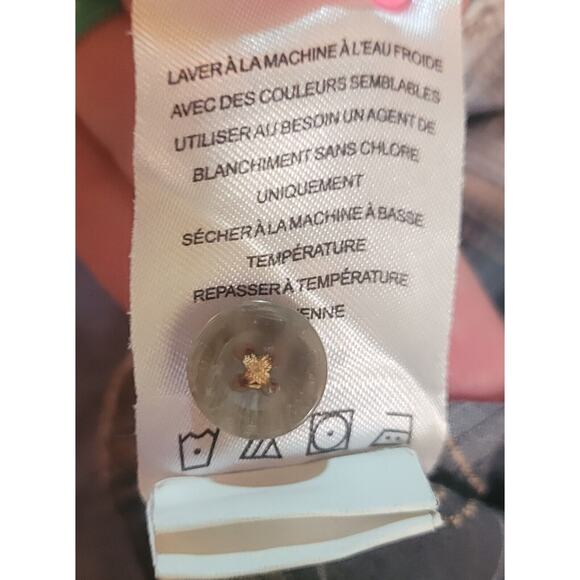 Red Head Men’s L Plaid Short Sleeve Button Up Shirt Blue Gray Outdoor EUC - Picture 9 of 9